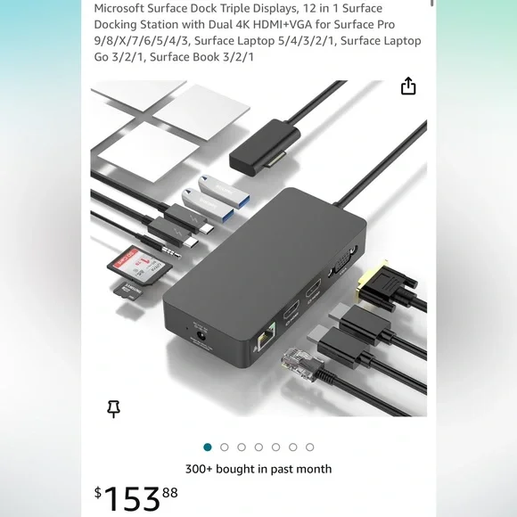 Microsoft Laptop Docking Station